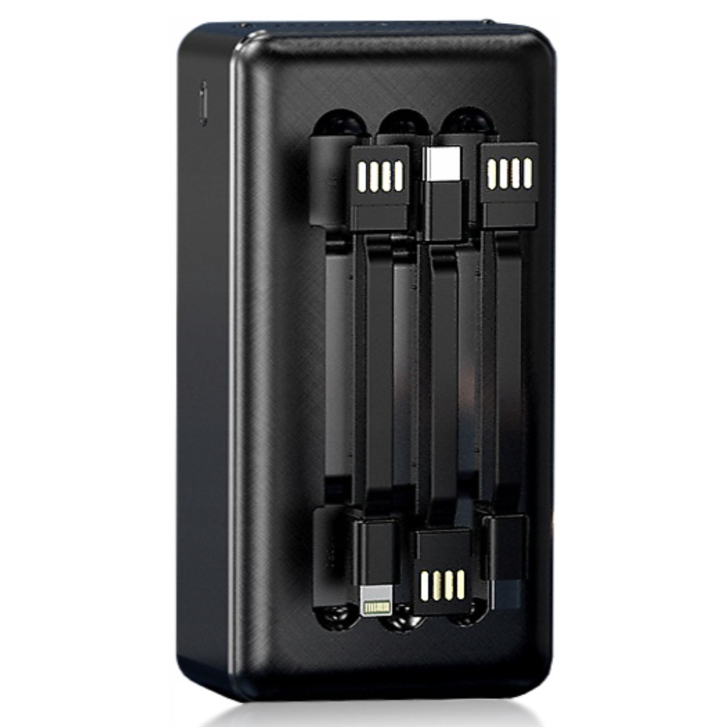 Павербанк YOYO Power Bank 12000mAh with Type-C | Lightning | Micro-USB (PB03) - фото 3 Павербанк YOYO Power Bank 12000mAh with Type-C | Lightning | Micro-USB (PB03) - фото 3