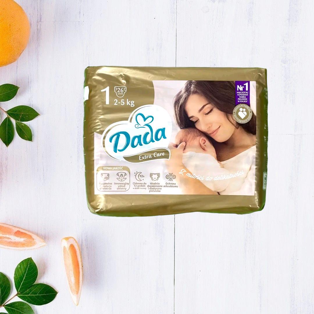 Підгузки Dada Extra Care 1 NewBorn 2-5 кг 26 шт.