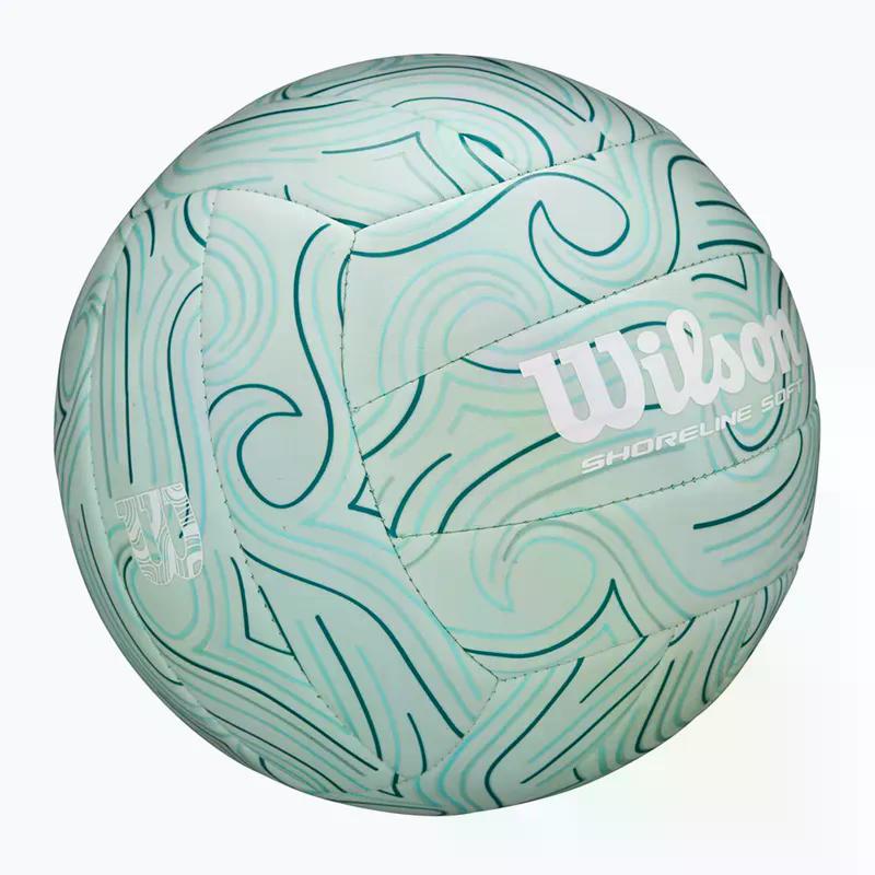 М'яч волейбольний Wilson SHORELINE SOFT GEN GREEN VB Bl OF (WV4007401XBOF) - фото 2