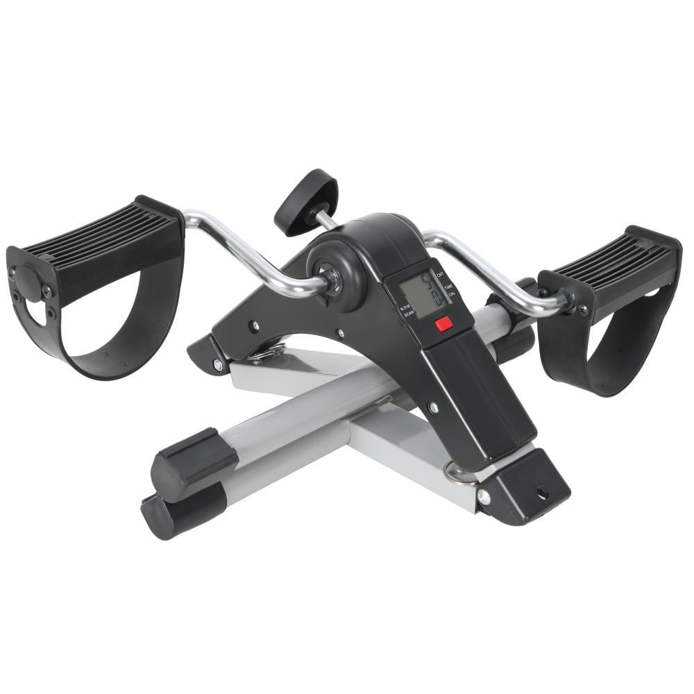 Велотренажер для реабилитации нижней и верхней части тела Atleto ES-8110 портативный складной Черный (21-76-42401072)