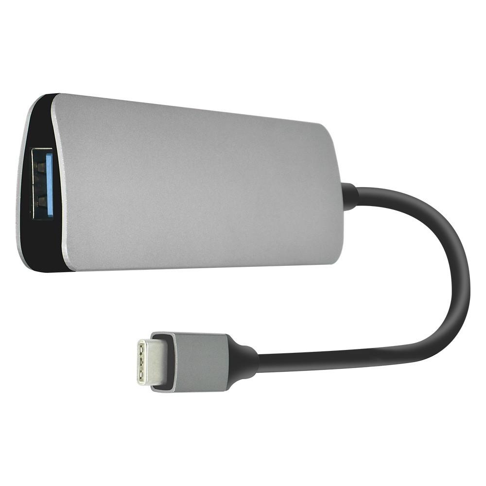 USB Type-C разветвитель/хаб Digital Lion MH-03 на 4 порта USB 3.0 + MicroUSB для ноутбука - фото 3