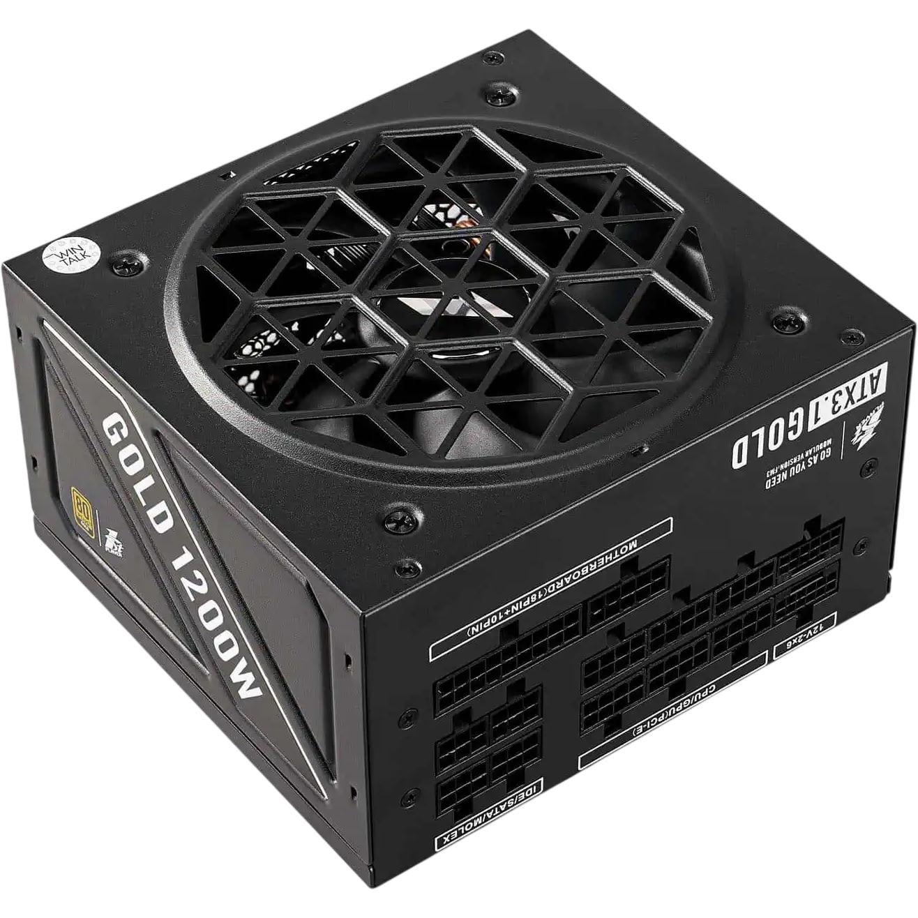 Блок живлення 1stPlayer HA-1200BA4 1200 Вт ATX 3.1 80 Plus Gold Black (NGDP-GLD-1200-BK-EU)