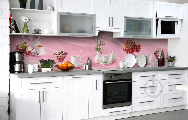 Скинали на кухню Zatarga «Перерыв на чай» 600х2500 мм виниловая 3Д наклейка кухонный фартук самоклеящаяся Скинали на кухню Zatarga «Перерыв на чай» 600х2500 мм виниловая 3Д наклейка кухонный фартук самоклеящаяся