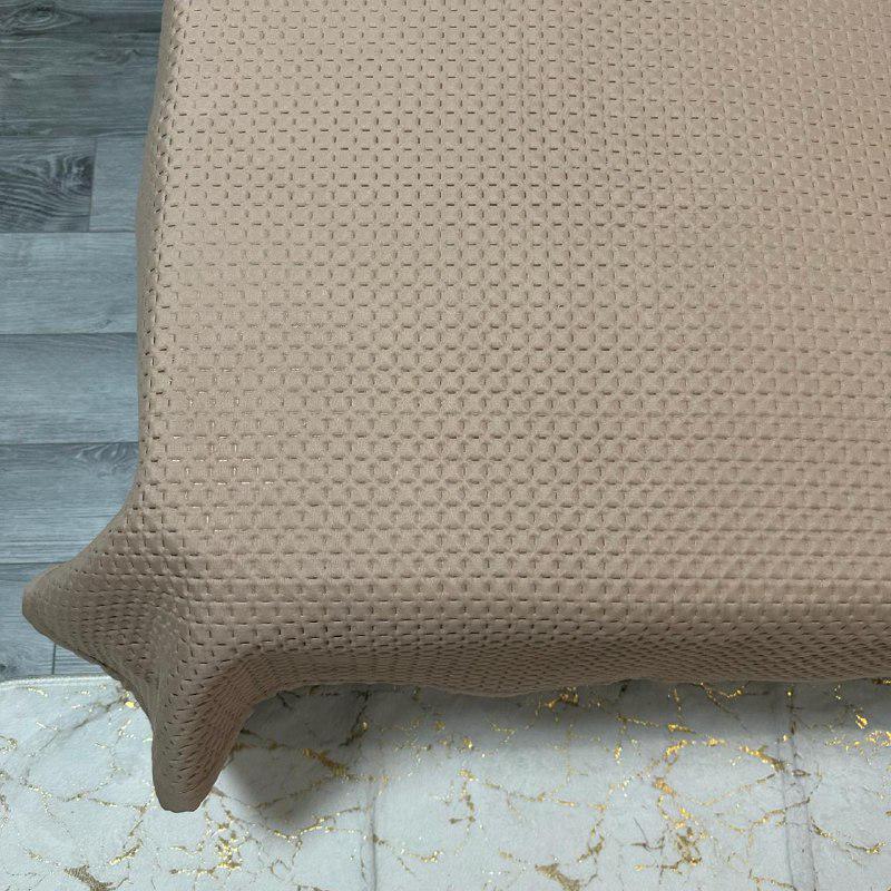 Покрывало на кровать евро 200x230 см Карамельный (28796083) - фото 4 Покрывало на кровать евро 200x230 см Карамельный (28796083) - фото 4