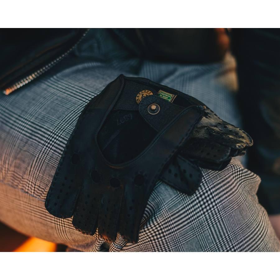 Перчатки митенки женские Alpa Gloves 324-15 натуральная кожа р. 7 Черный (28605322) - фото 3 Перчатки митенки женские Alpa Gloves 324-15 натуральная кожа р. 7 Черный (28605322) - фото 3