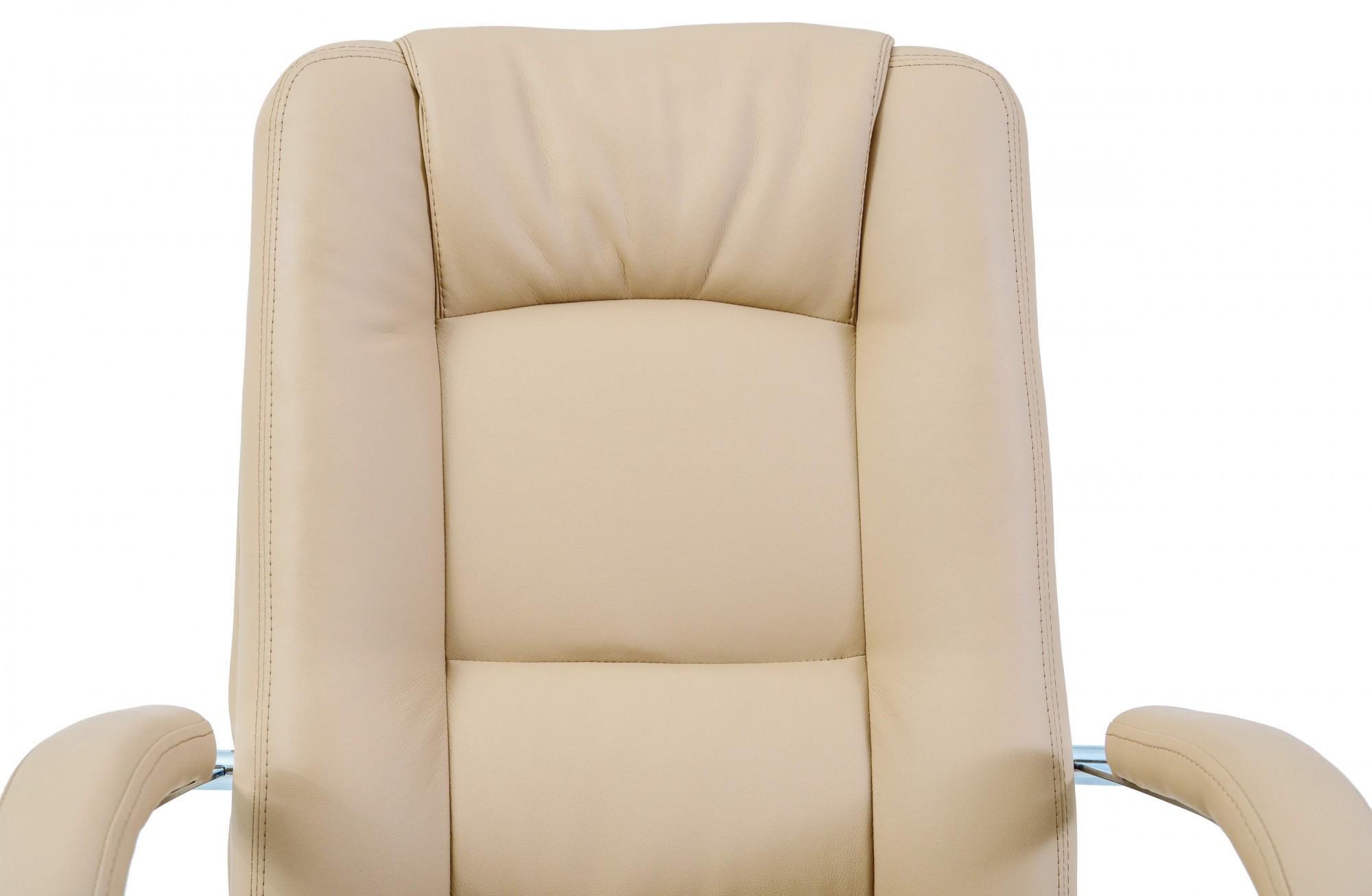 Крісло офісне комп'ютерне Alberto Boom 06 Хром М2 AnyFix Бежевий - фото 5 Крісло офісне комп'ютерне Alberto Boom 06 Хром М2 AnyFix Бежевий - фото 5