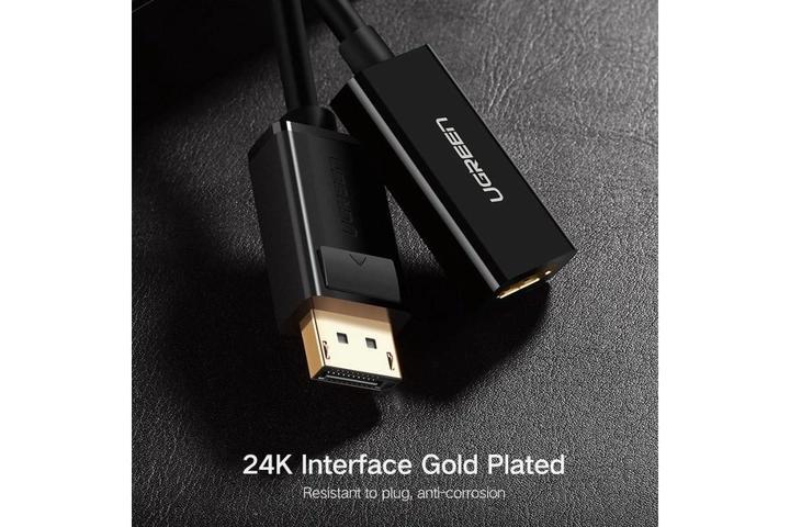 Конвертер UGREEN DisplayPort to HDMI 1080P 15 см Black (40362) - фото 5