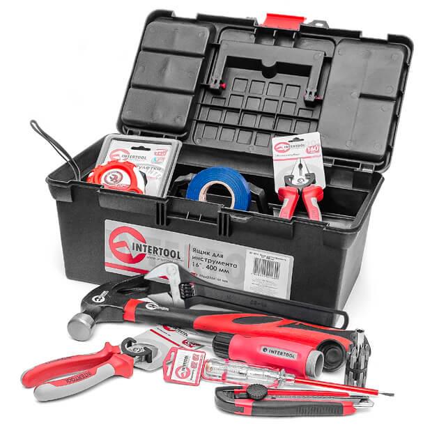 Набір інструментів Intertool BX-1003 в ящику (9267327)