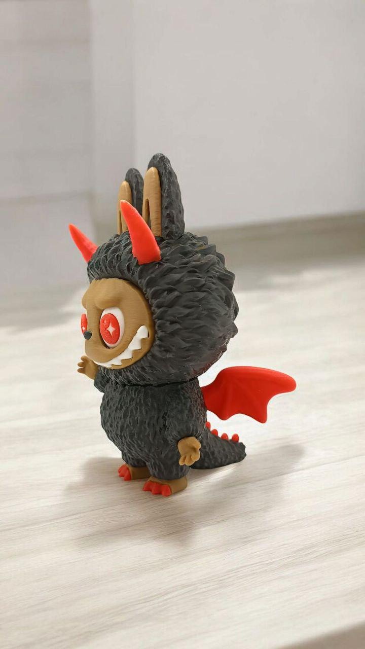 Детская игровая фигурка Лабубу Демон 3Д пластиковая (27471997) - фото 5