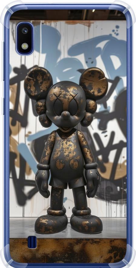 Чехол на Samsung Galaxy A10 2019 A105F Bronze kaws v2 (6098sp-1671-42517)