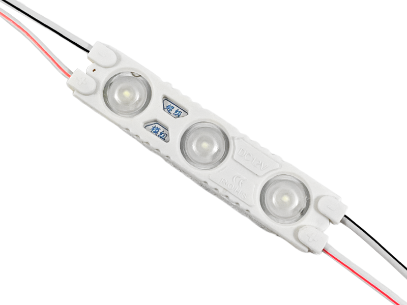 Модуль светодиодный MTK-5730-3Led-W-1.5W SMD5730 3 LED 12 В 1,5 Вт IP65 Холодный белый (7561)