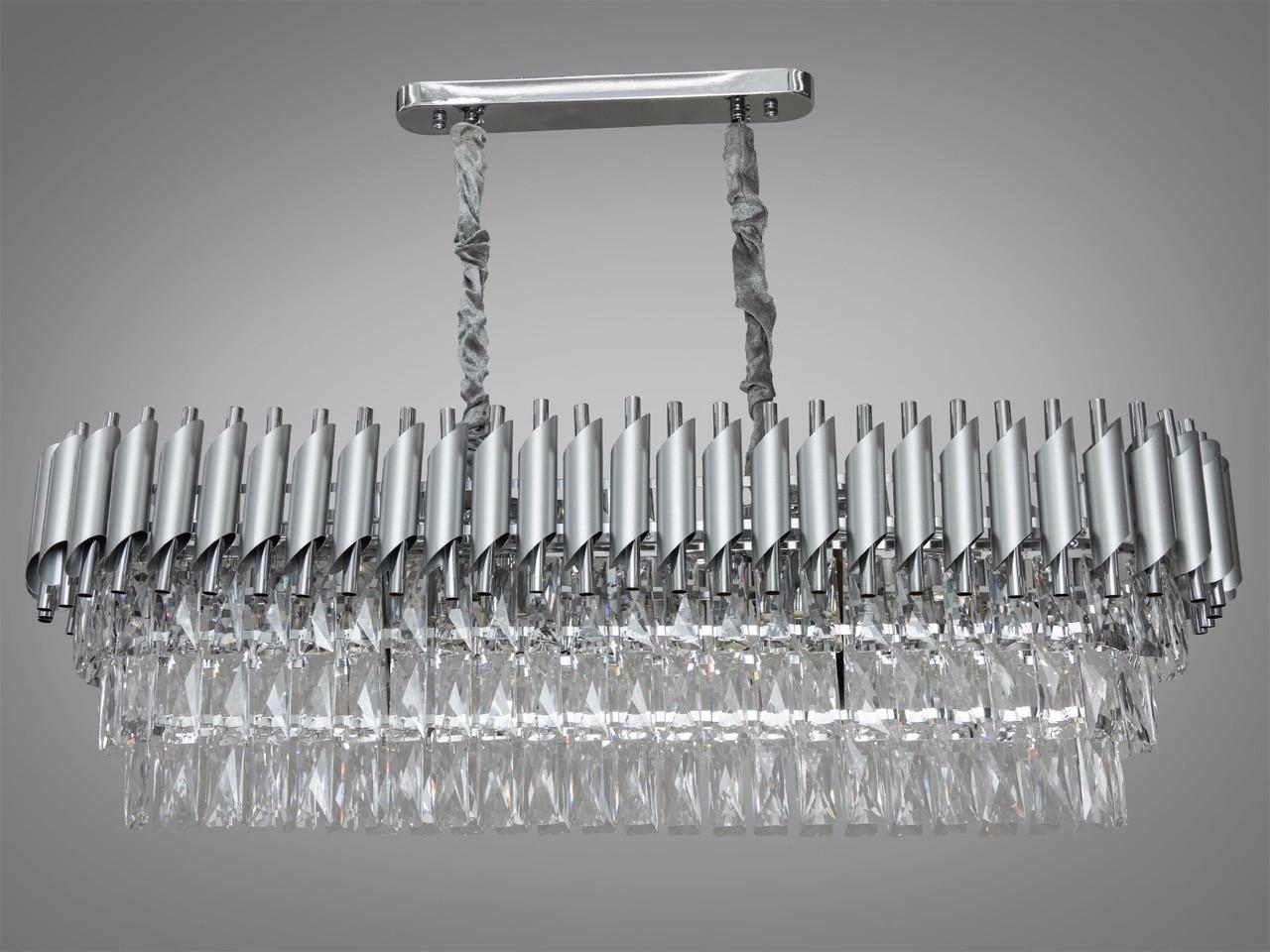 Люстра хрустальная для гостиной 9001-1000x300SL+CH (2437596028)