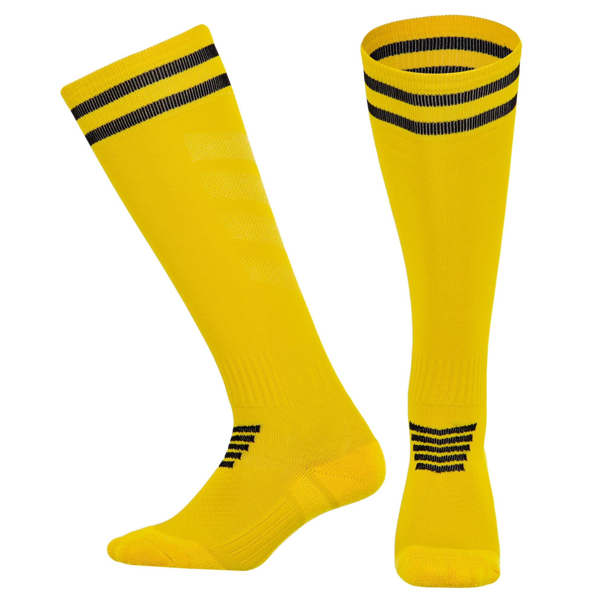 Гетры юниорские SPOINT MJM621 M/34-38-UKR Желто-черный (32312032)