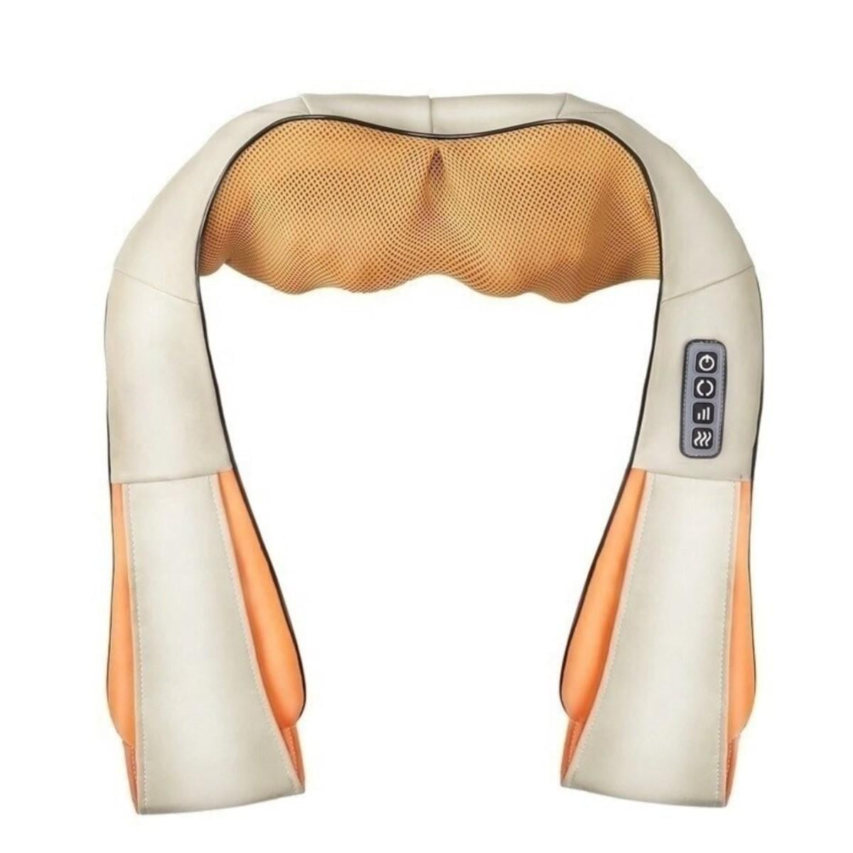 Массажер универсальный роликовый для спины и шеи Massager of Neck Kneading с ИК-прогреванием