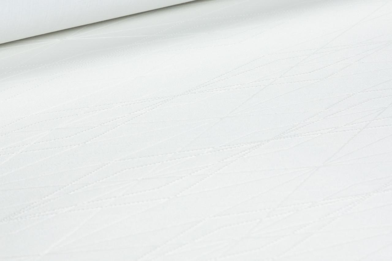 Обои флизелиновые AS Creation Trend Town Colours 78654-1 Декор винил горячего тиснения 1,06х10,05 м Белый