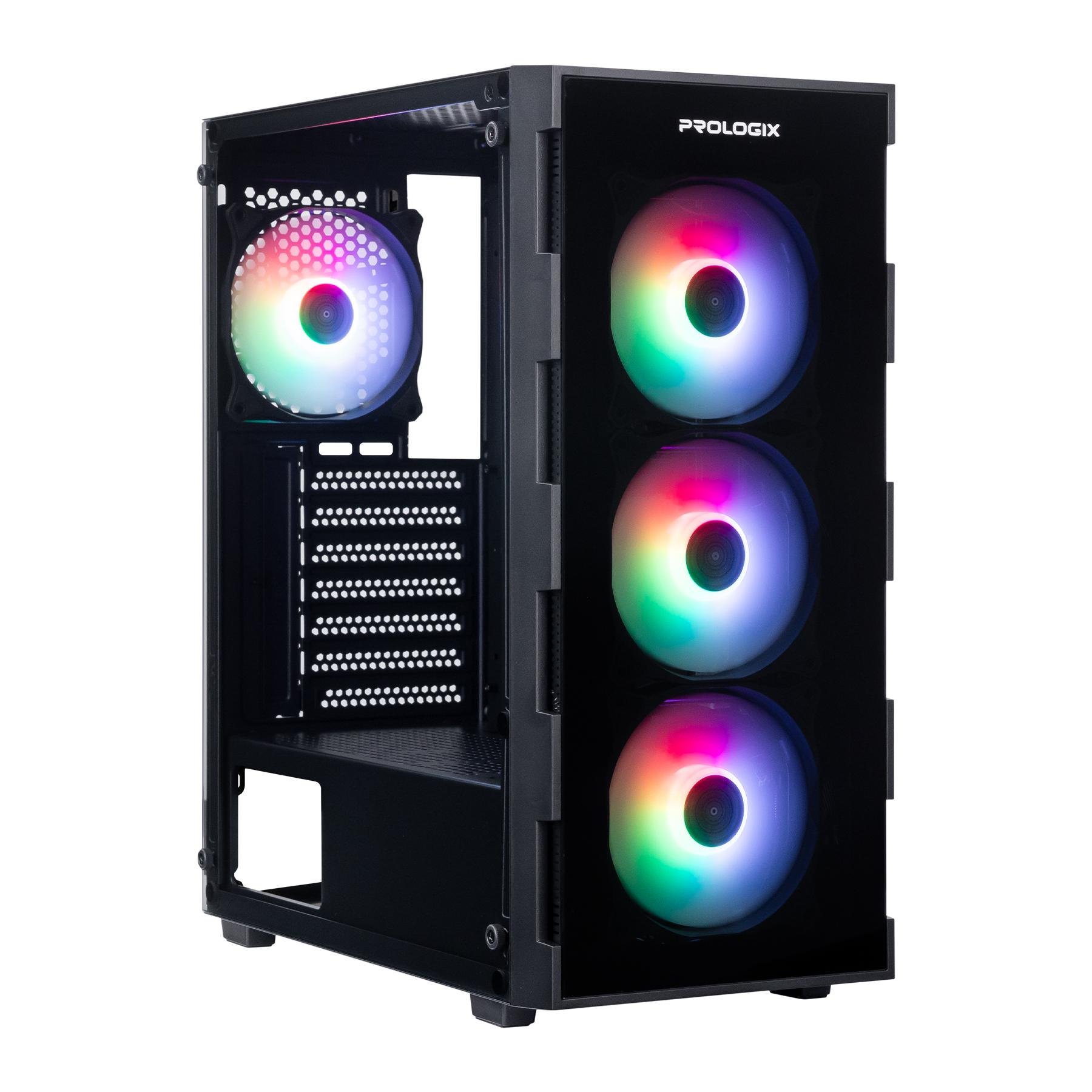 Корпус для ПК PrologiX E114 PSU Black