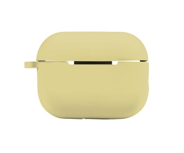 Чехол Silicone Case with hook для Airpods Pro 2 Crem Yellow