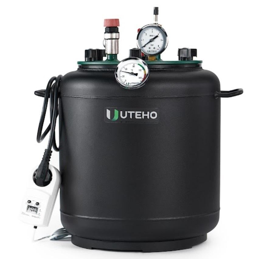 Автоклав электрический универсальный UTEHO-8 electro 15 л 8 банок/0,5 л (842675566)