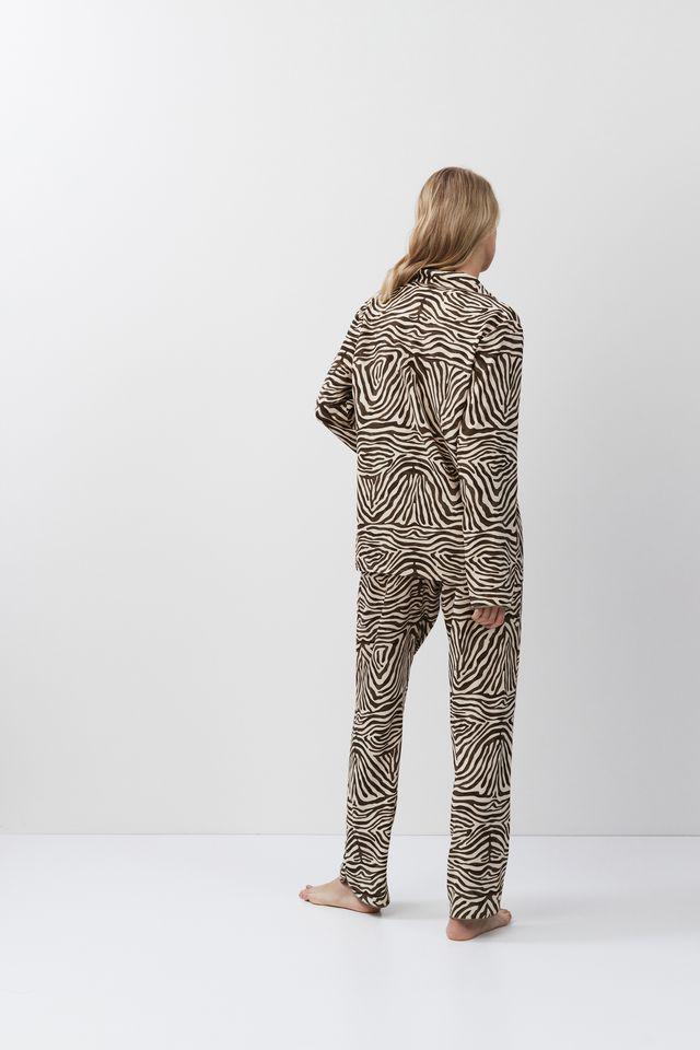 Піжама жіноча з штанами Aruelle S Бежевий (Elise-long) - фото 2 Піжама жіноча з штанами Aruelle S Бежевий (Elise-long) - фото 2