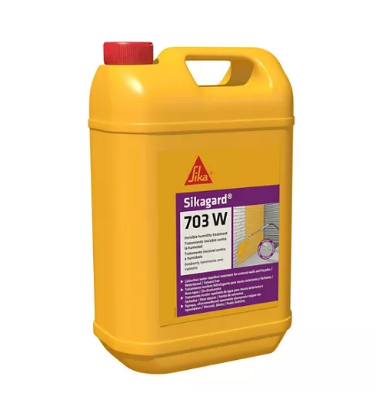 Гидрофобное покрытие для фасадов Sikagard-703 W FR 5 л Безцветный