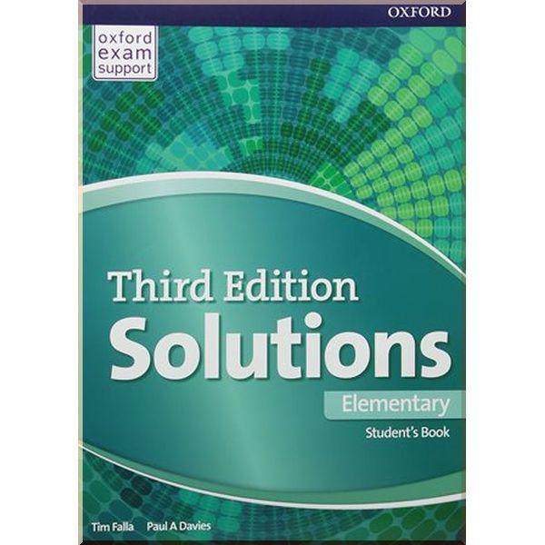 Підручник Solutions Third Edition Elementary Student's Book