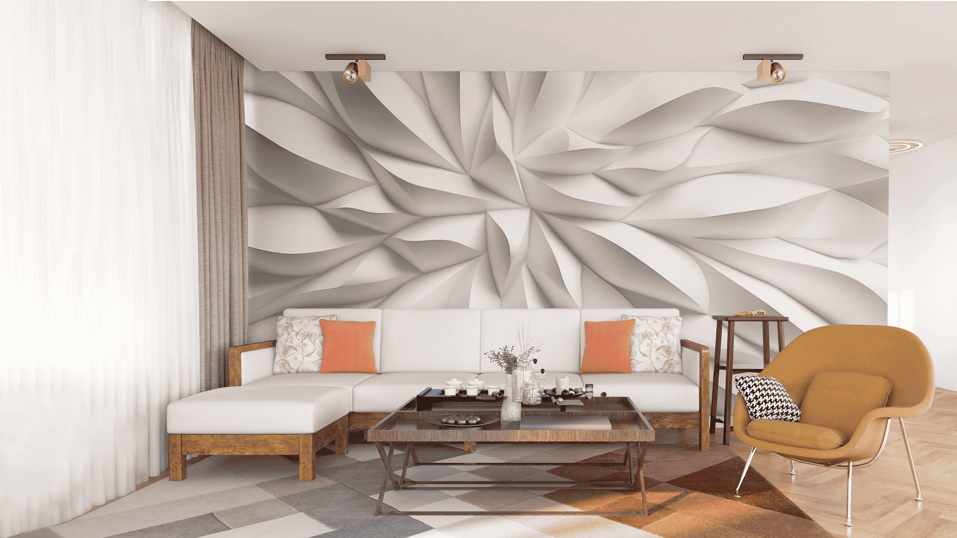 Фотообои флизелиновые Styleo Print-walls Волна пространства 0722 300х250 см (Pw-0722/2)
