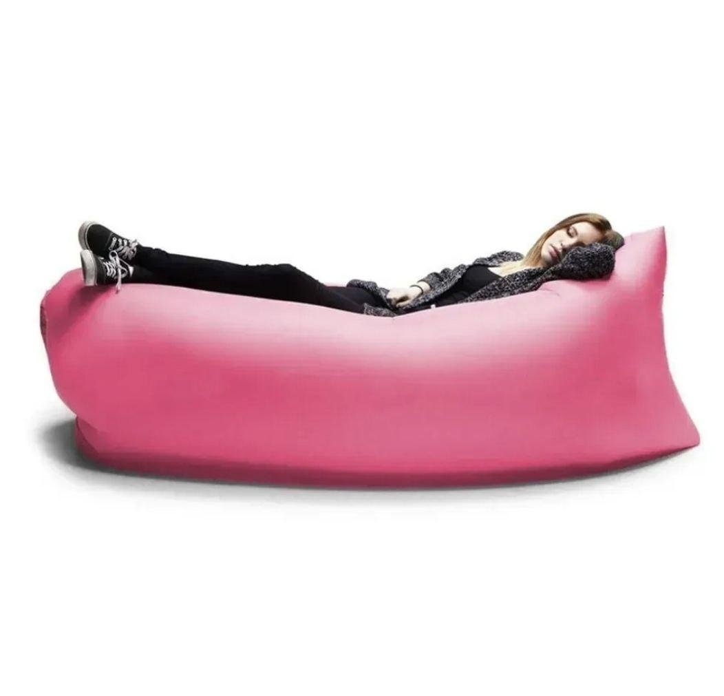 Надувний матрац AIR SOFA CLOUD 180х70 см Рожевий - фото 3 Надувний матрац AIR SOFA CLOUD 180х70 см Рожевий - фото 3