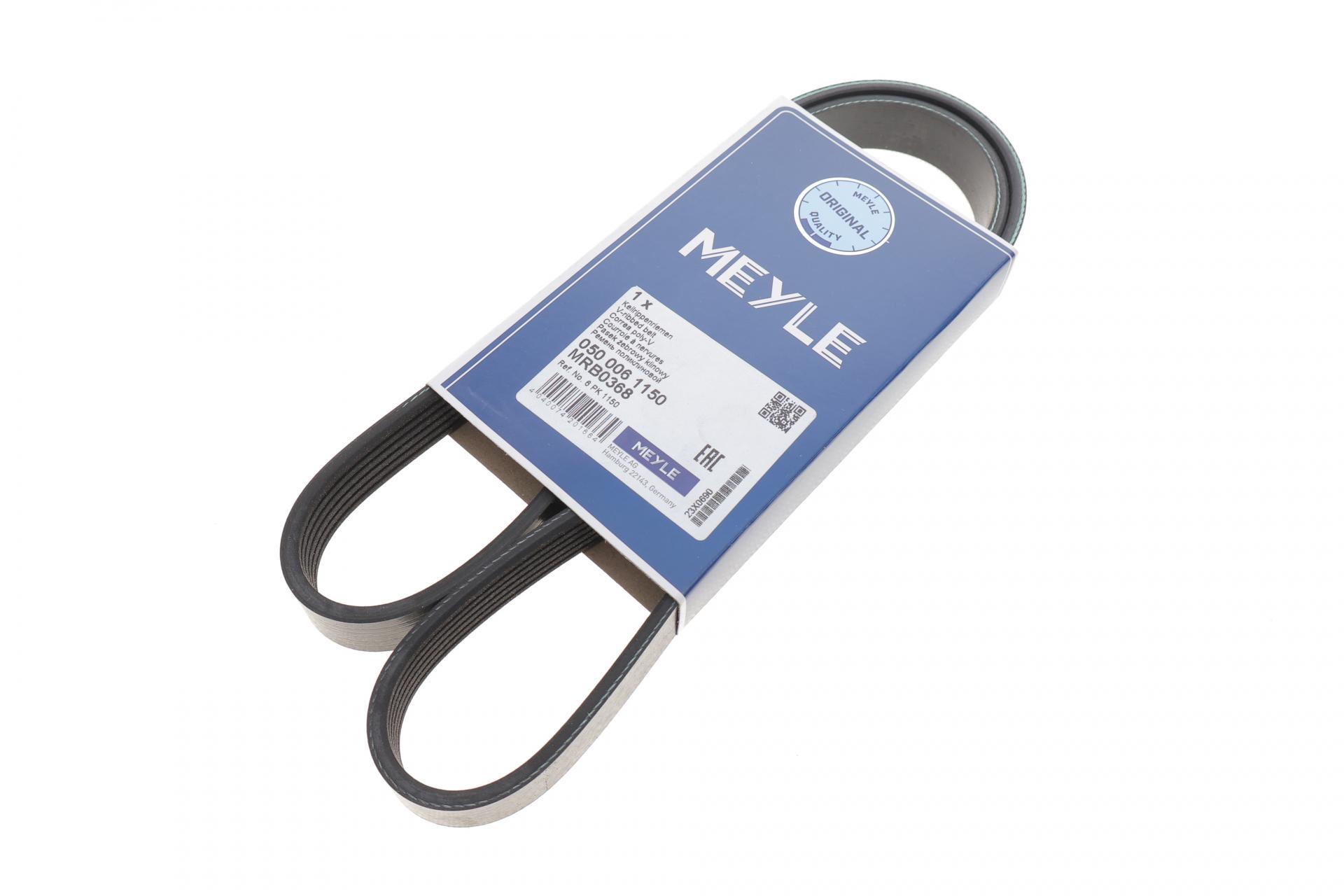 Ремень генератора Meyle Peugeot Boxer 1.9TD 6PK1150- 050 006 1150