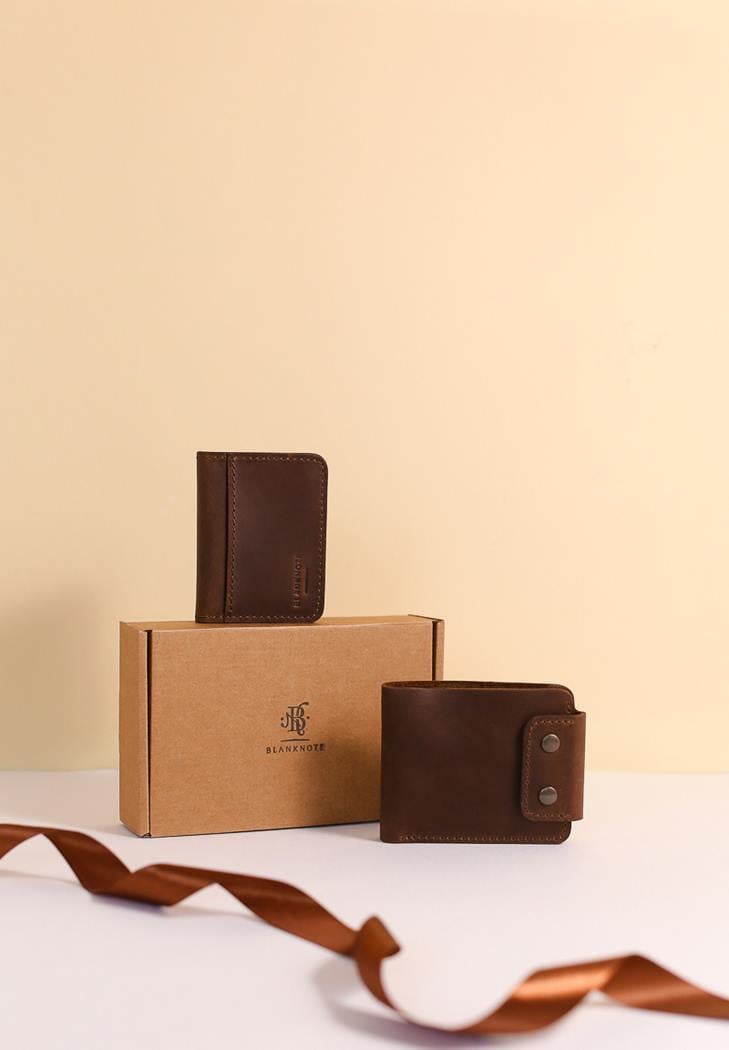 Набор кожаных аксессуаров Сингапур (A-027317)