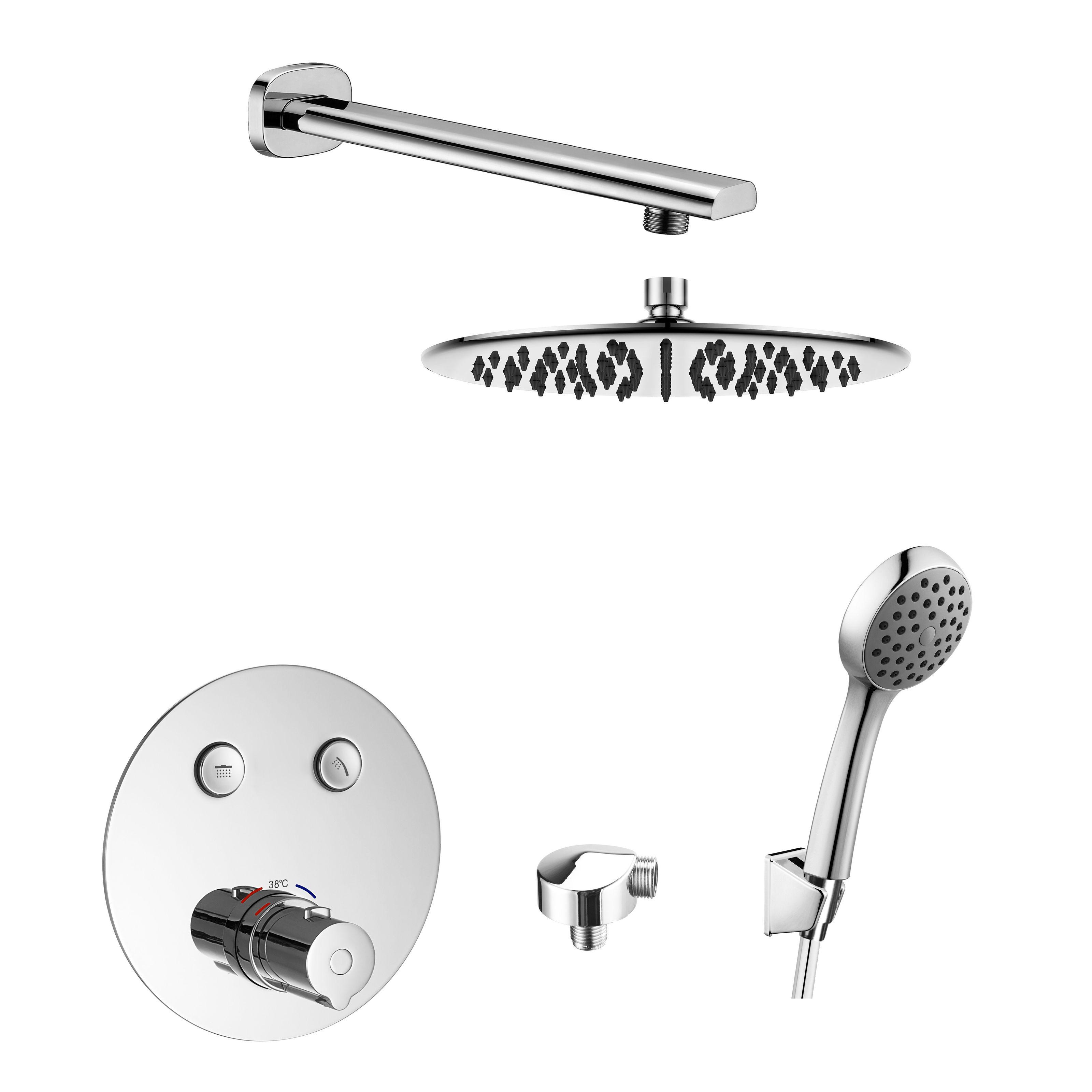Душова система прихованого типу Imprese CENTRUM SET20220106 Хром (132154)
