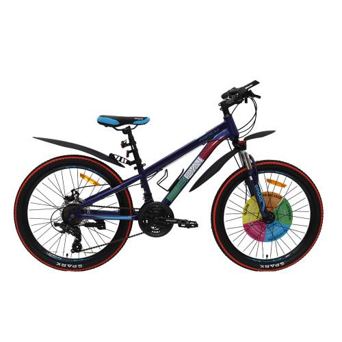 Велосипед Spark Forester 24" стальная рама 11" Темно-синий (000198068)