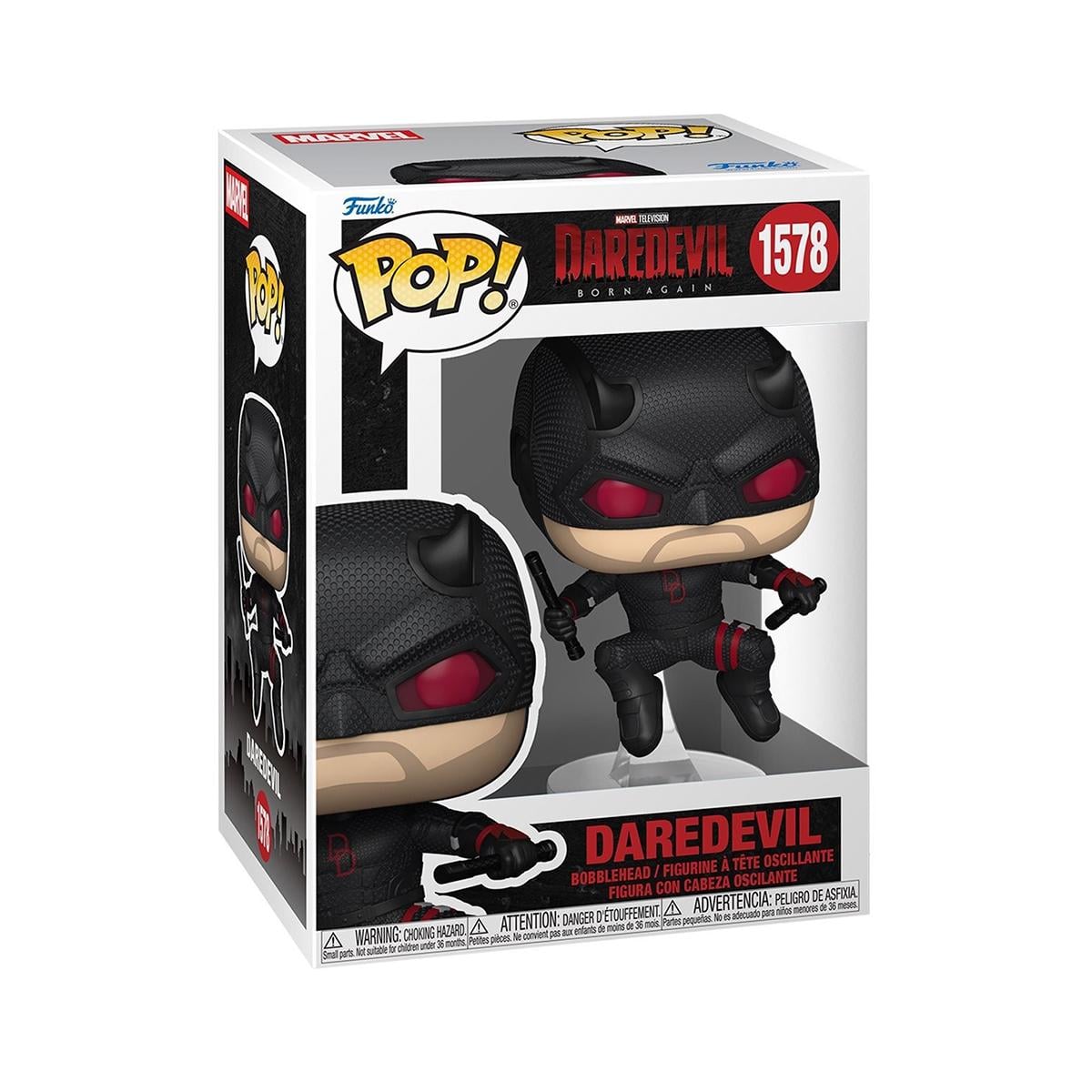 Детская игровая фигурка Funko POP Daredevil-Сорвиголова Born Again Черный (91849)