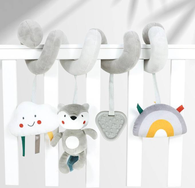 Игрушка развивающая спираль 9389A-A с подвесными элементами Игрушка развивающая спираль 9389A-A с подвесными элементами