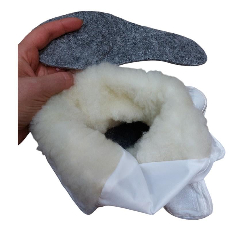 Дутики жіночі зимові р. 40 Білий (11288-40) - фото 4 Дутики жіночі зимові р. 40 Білий (11288-40) - фото 4