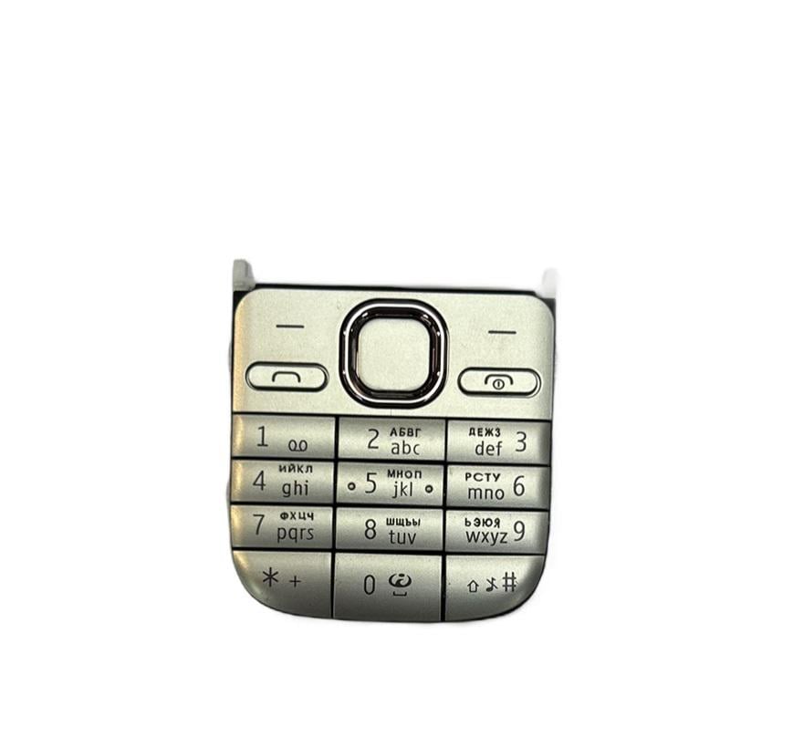 Клавиатура Nokia C2-01 Silver (000015255)