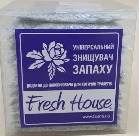 Порошок для знищення запаху та абсорбції котячого туалету Fresh House (14536307)