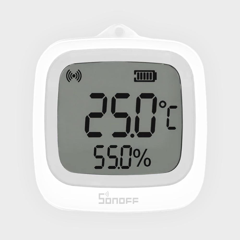 Датчик температуры и влажности с дисплеем Sonoff ZigBee (SNZB-02WD)