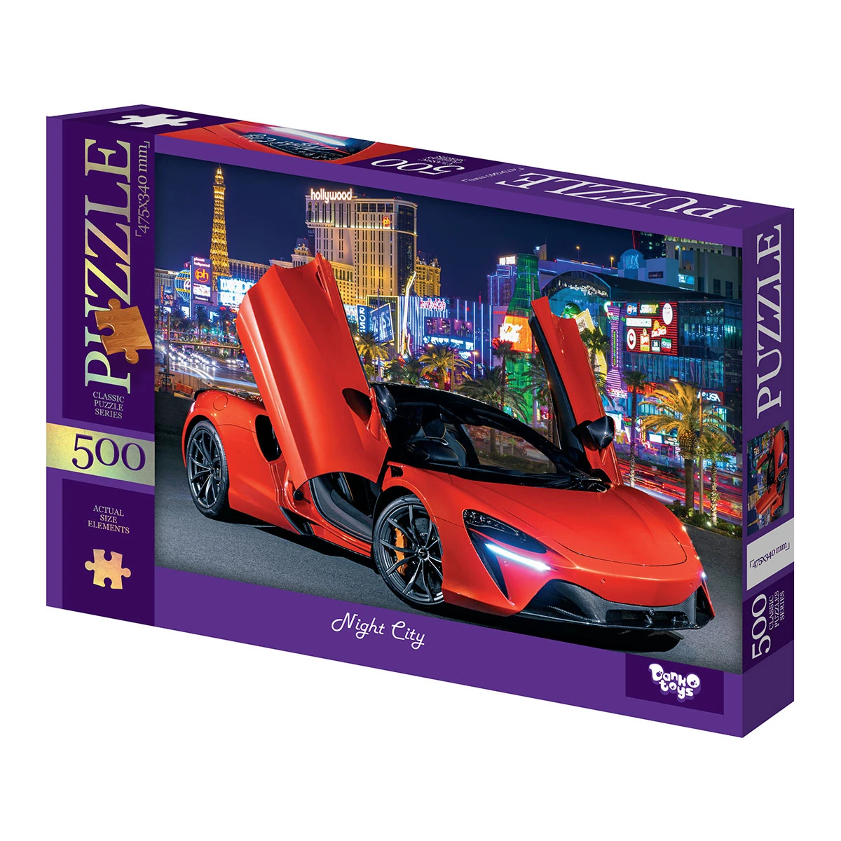 Пазли Danko Toys Night city 500 ел. (С500-15-01)