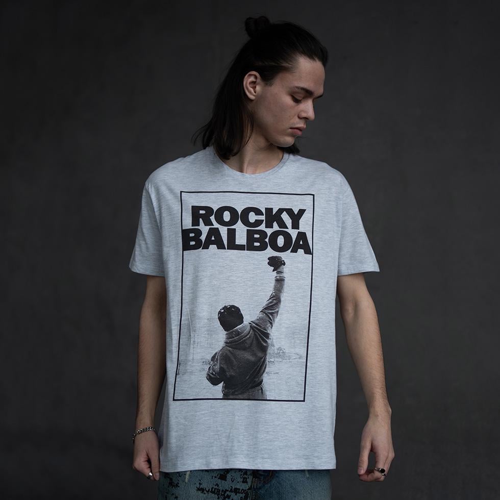 Футболка унисекс Rocky Balboa XL Серый (0000013808)