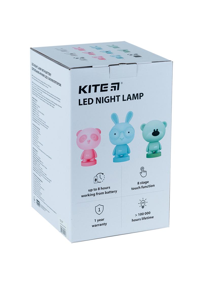 Светильник-ночник LED с аккумулятором KITE Bear Розовый (K24-490-2-2) - фото 3 Светильник-ночник LED с аккумулятором KITE Bear Розовый (K24-490-2-2) - фото 3
