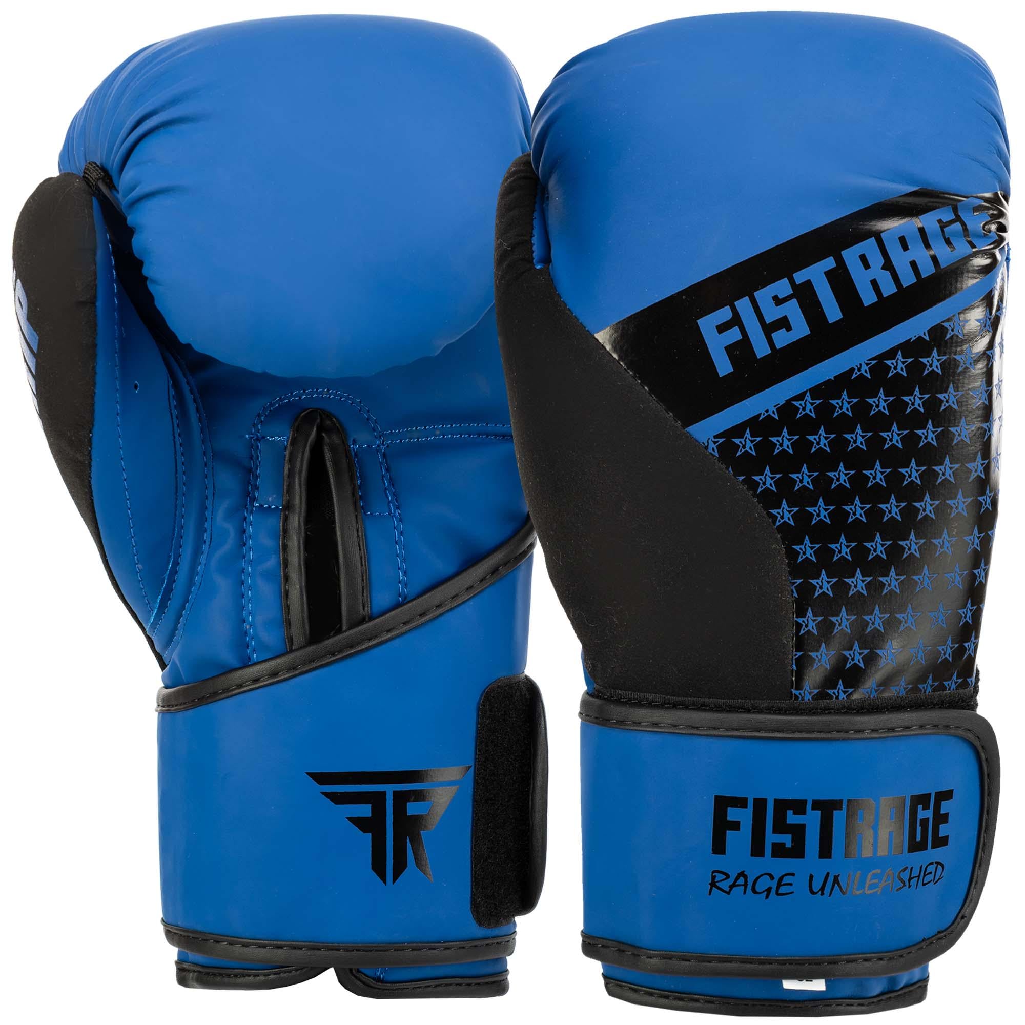 Перчатки боксерские FISTRAGE FLEX VL-5556 12 oz Синий (VL-5556_Синий_12_унции)