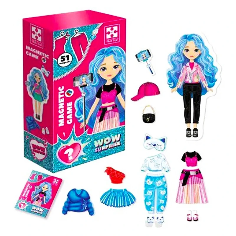 Гра настільна Vladi Toys VT3210-12 "Магнітна одягалка" Гра настільна Vladi Toys VT3210-12 "Магнітна одягалка"