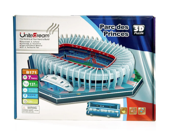 3D пазли Parc des Princes стадіон Парі Сен-Жермен - фото 3