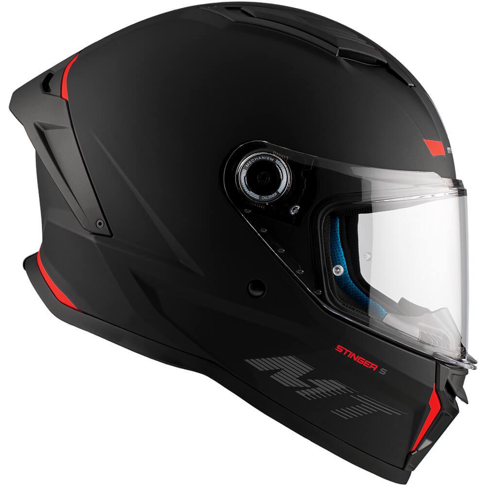 Мотошолом MT HELMETS Stinger 2 XL Matt Black (34254) - фото 5