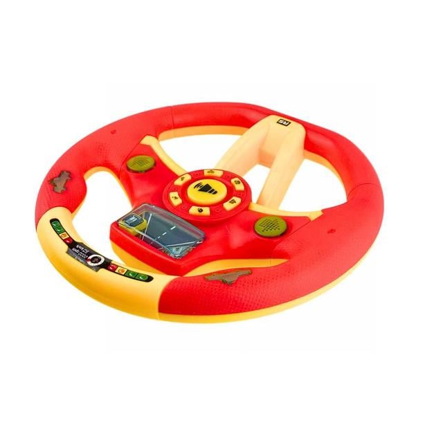 Руль со звуком свет/крепление 22 см (KX2702)