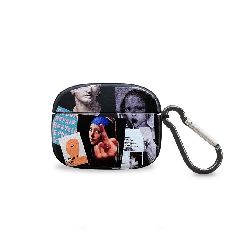 Чехол для Airpods Pro Lady Fashion Черный