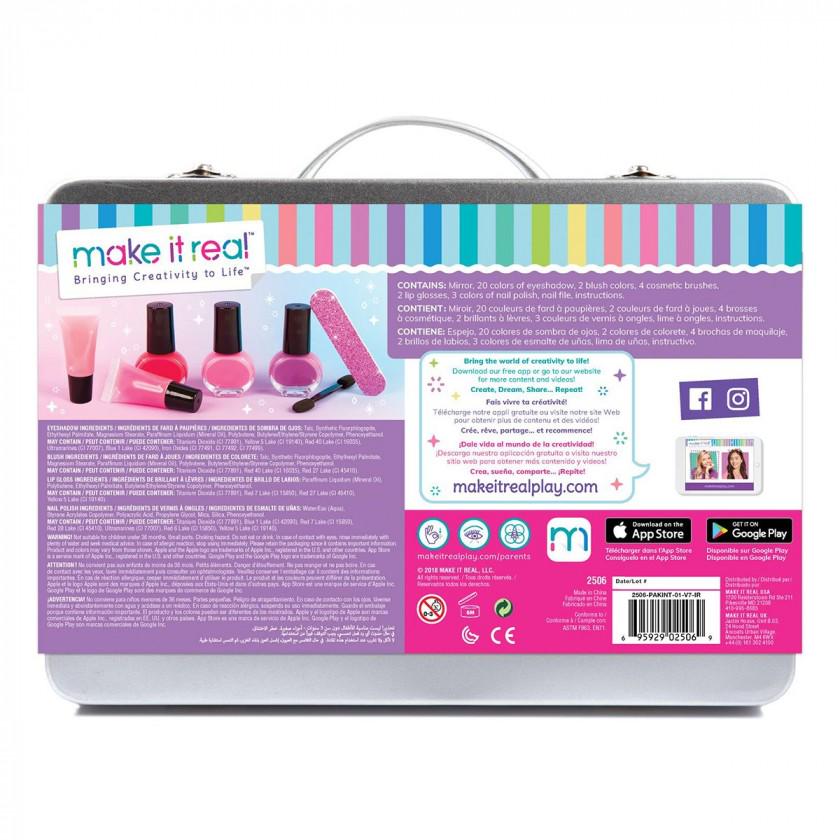 Набор для детского макияжа Гламур Make it Real - фото 2 Набор для детского макияжа Гламур Make it Real - фото 2