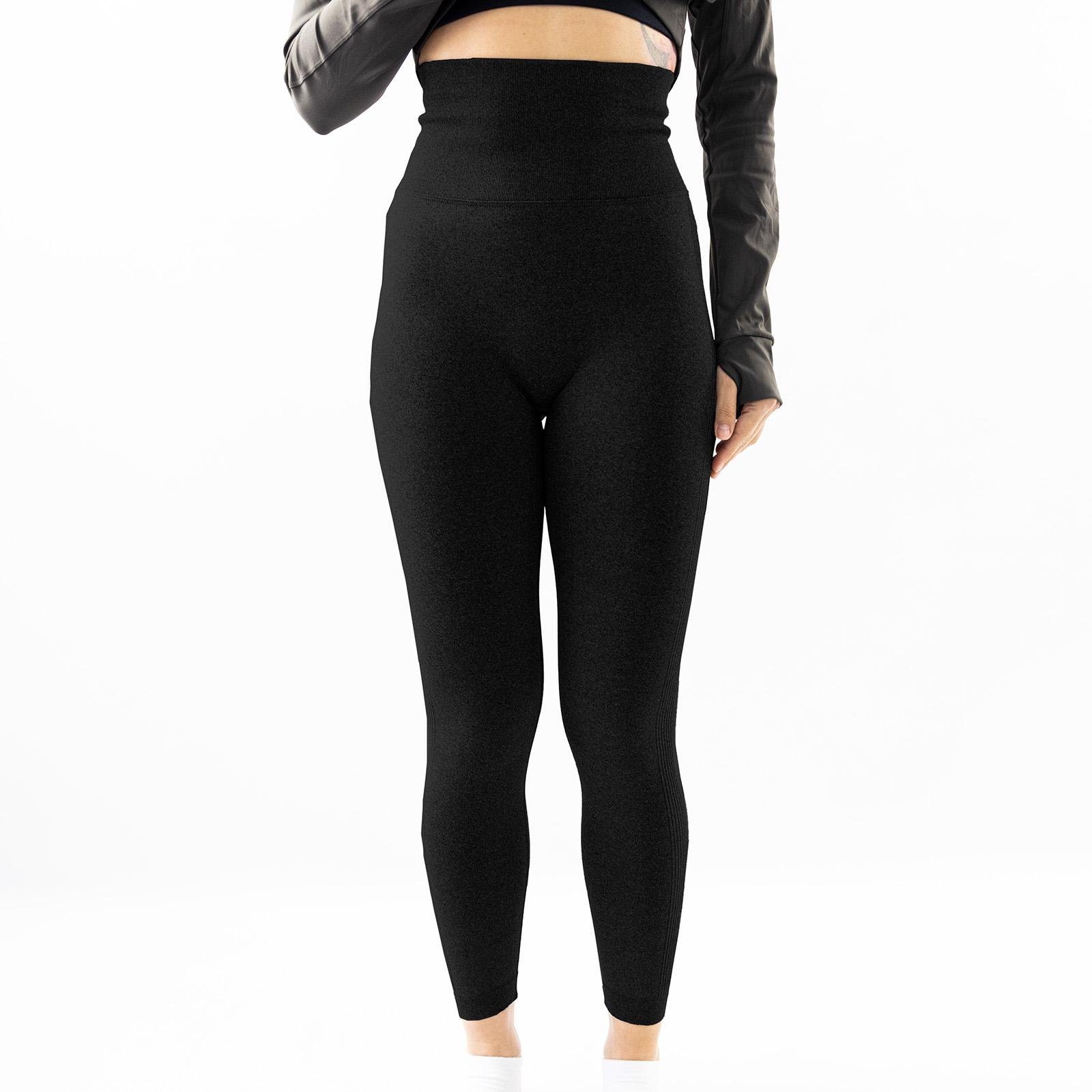 Лосины женские с высокой посадкой OSPORT M Черный (os-0007-1)