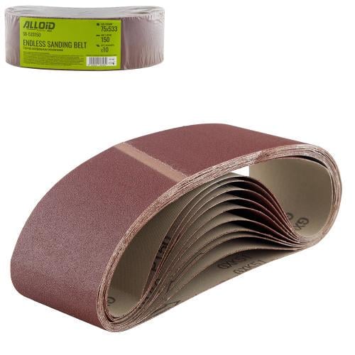 Лента шлифовальная нескончаемая Alloid 75х533 мм P150 10 шт. (00000061465) - фото 6 Лента шлифовальная нескончаемая Alloid 75х533 мм P150 10 шт. (00000061465) - фото 6
