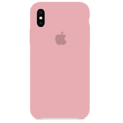 Чехол SIlicone Case для iPhone XS Max Protective Matte Pink
